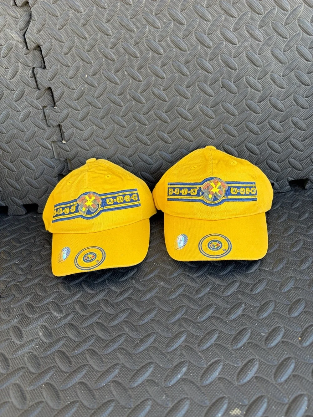 América  Aguilas Yellow Cotton Baseball Cap with Team Crest Unixes